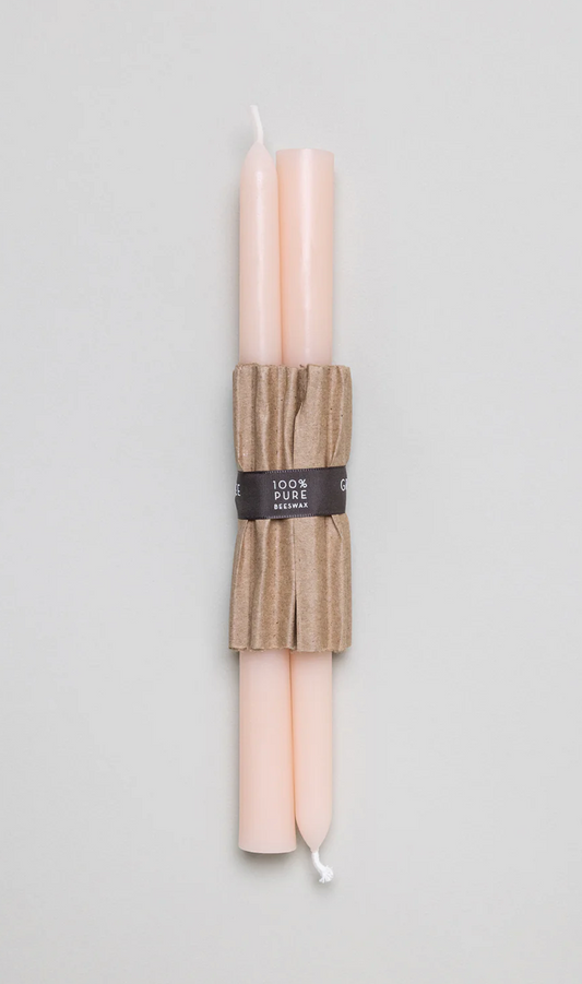 Taper Candles, Blush