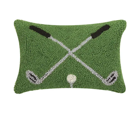 Golf Clubs Hook Pillow