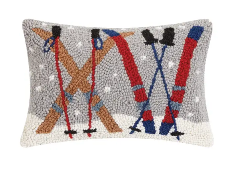 Ski Set Hook Pillow