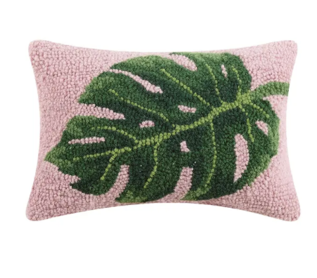 Palm Leaf Hook Pillow