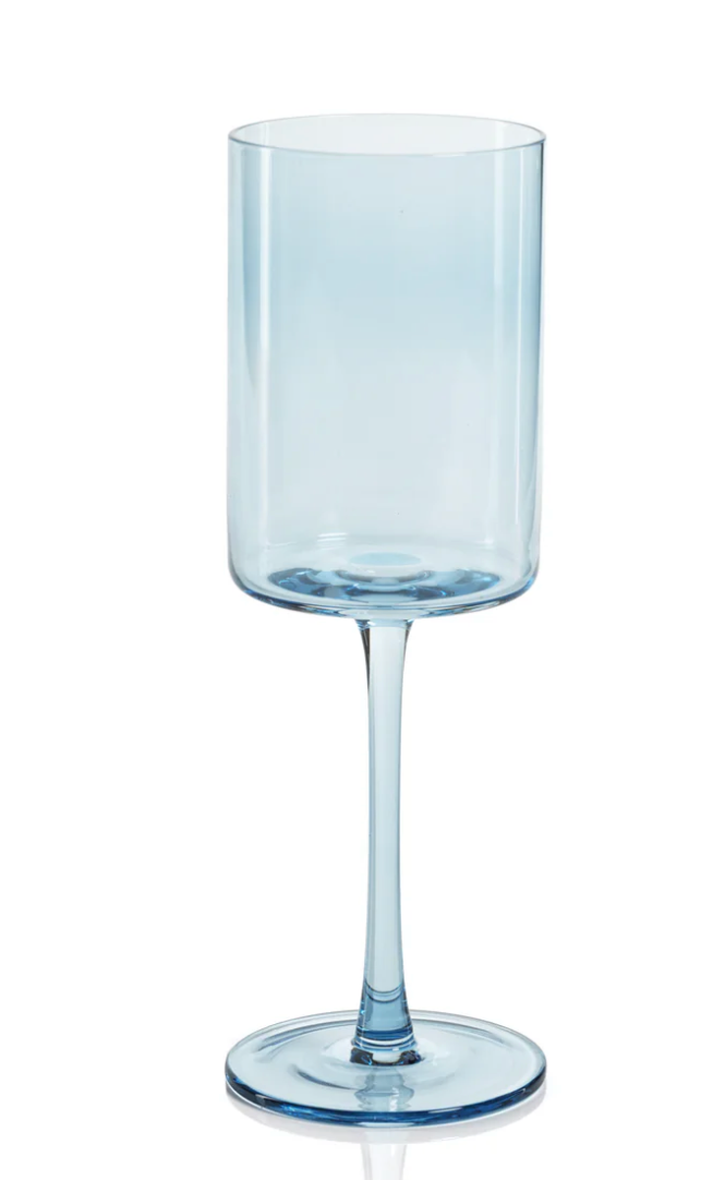 Fruttuoso Blue Wine Glass