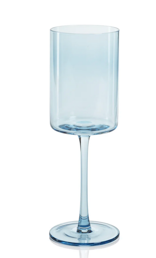 Fruttuoso Blue Wine Glass