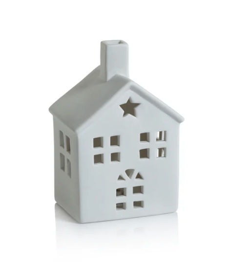 Star LED Porcelain House