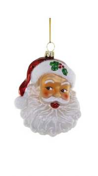 Retro Santa Ornament