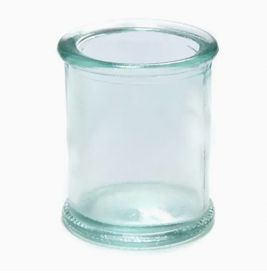 Spanish Glass Votive Candle Holder - 100% Recycled Glass