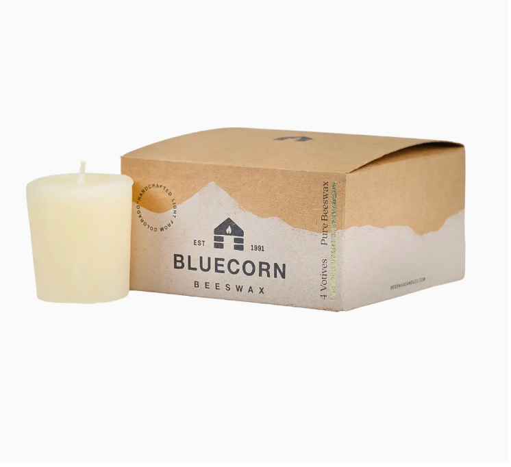 Pure Beeswax Votive Candles - Sustainable & Handcrafted
