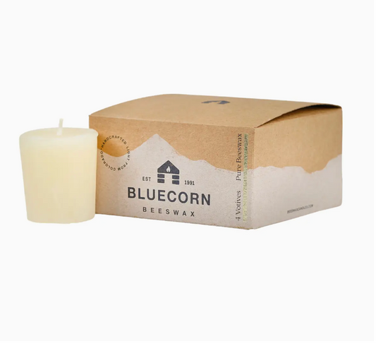 Pure Beeswax Votive Candles - Sustainable & Handcrafted