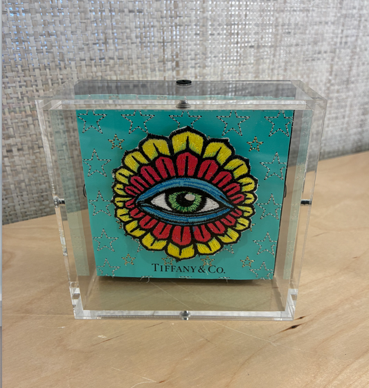 Stephen Wilson, Tiffany Eye 5" X 5"