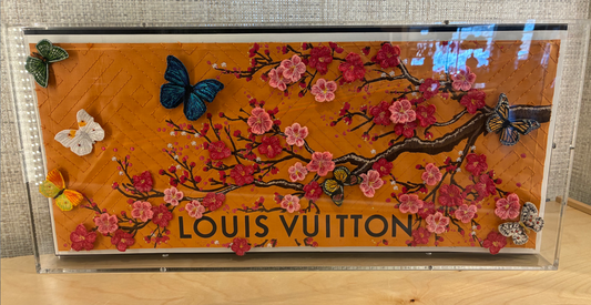 Stephen Wilson, Cherry Blossoms 26" X 12"