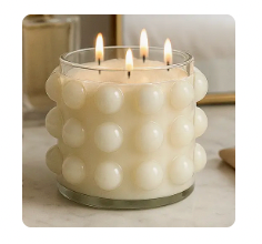 After Hours Bubble Glass Candle