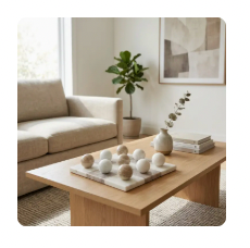Marble Tic-Tac-Toe