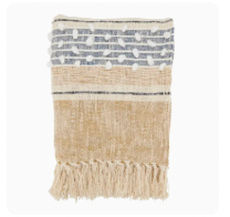 Woven Stripe Throw