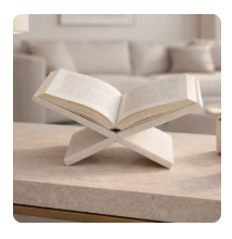 White Marble Bookstand