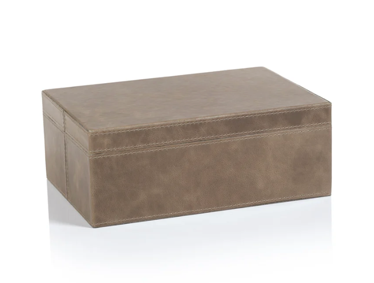 Bellecote Box-Mink Leather-Large