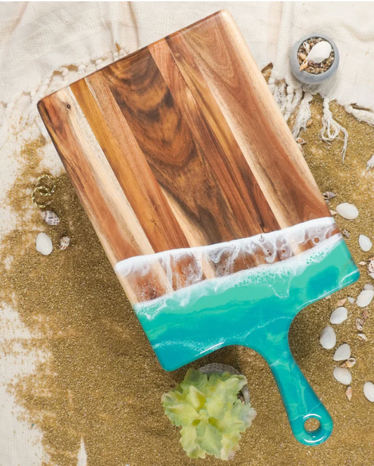 Large Acacia Cheese Board - Caribbean