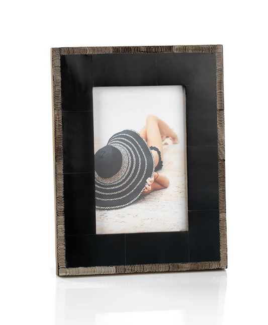 Black Horn 4x6 Picture Frame