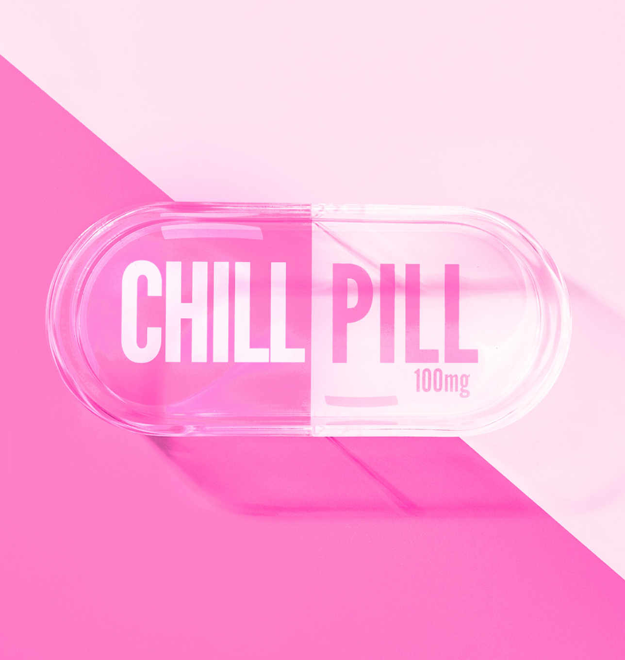 Chill Pill Tray Pink