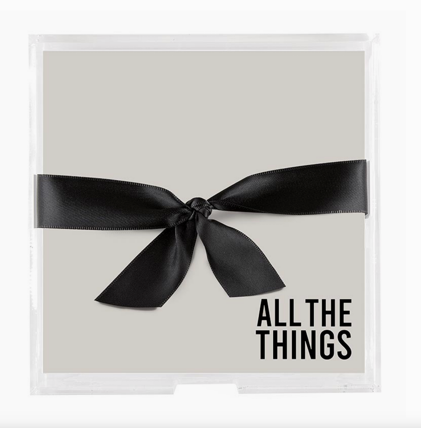 All the Things Acrylic Notepaper Tray