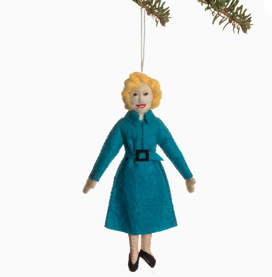 Betty White Ornament