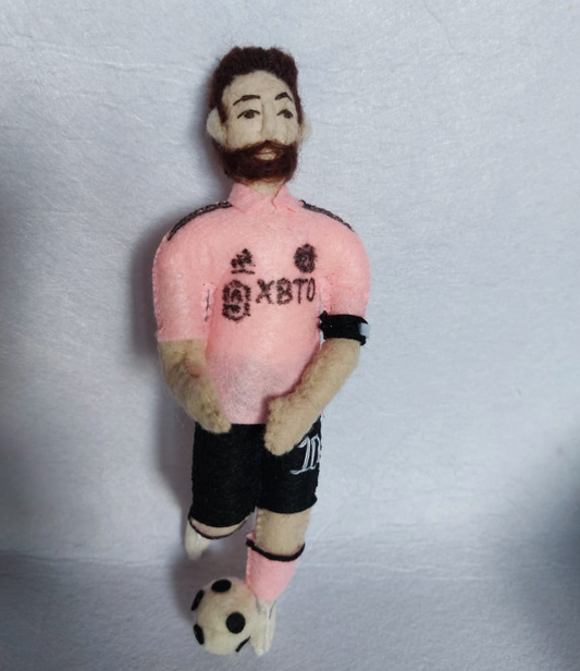 Miami Messi Ornament