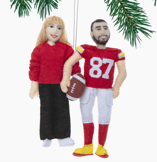 Travis & Taylor Ornament