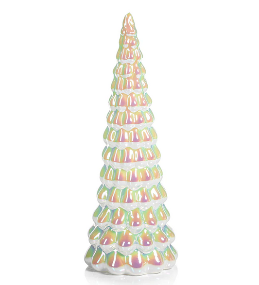 Large White Luster Tree