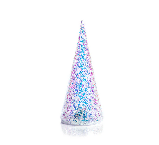 Small White Sequin Tree