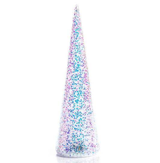 Large White Sequin Tree
