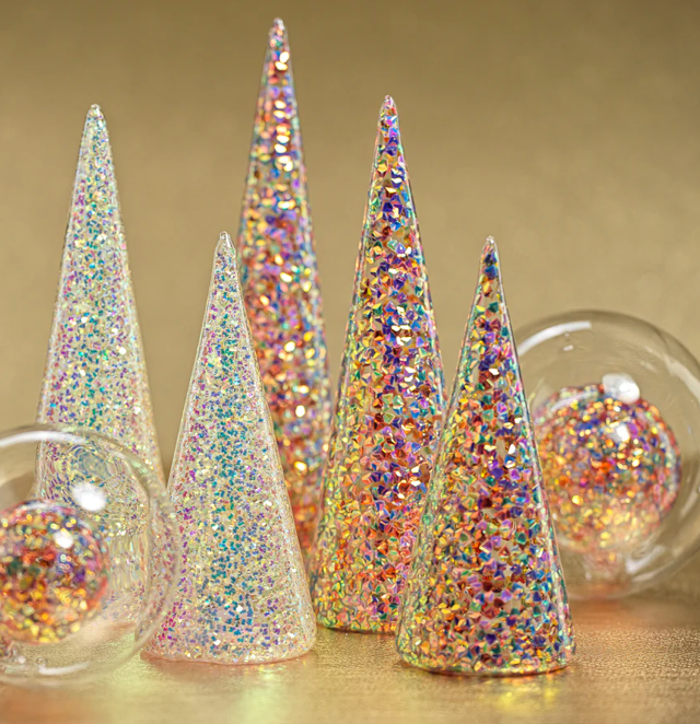 Large Multi Sequin Tree