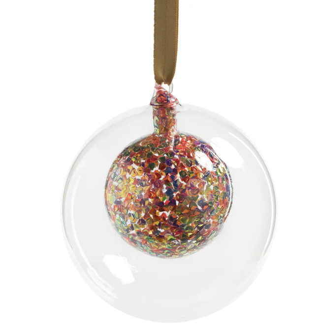 Large Multi Sequin Ornament