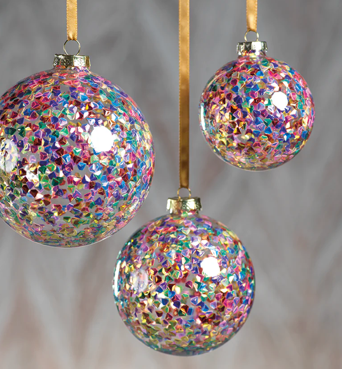 Medium Multi Sequin Ornament