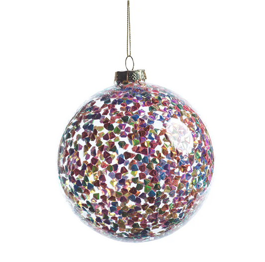 Large Multi Sequin Ornament