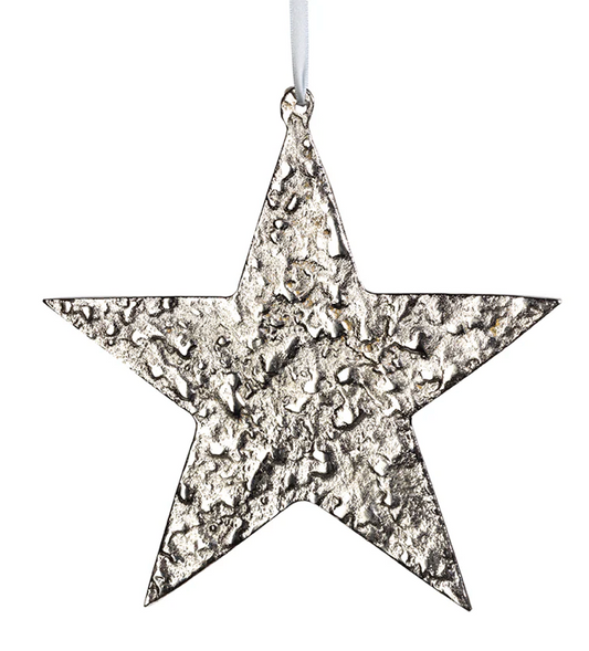 Large Nickel Star Ornament