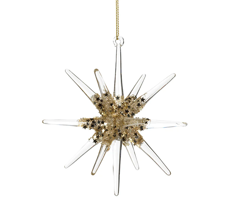 Snowflake Gold Ornament