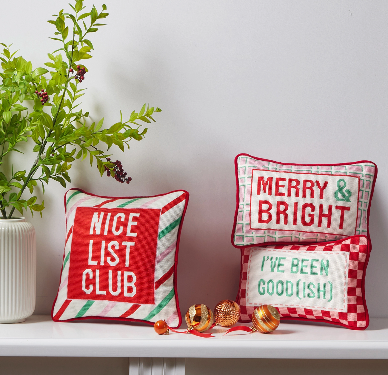 Nice List Club Pillow