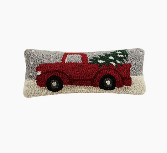 Christmas Truck Pillow