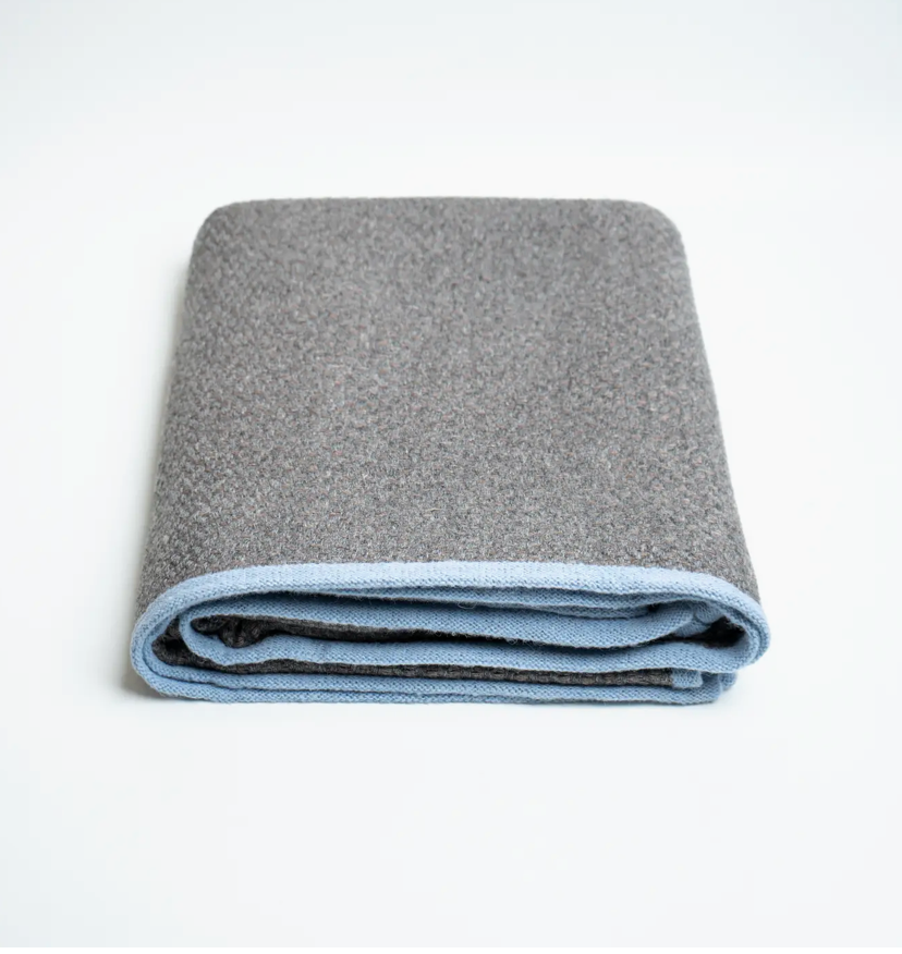 Cashmere Reversible Luxury Blanket Travel Throw