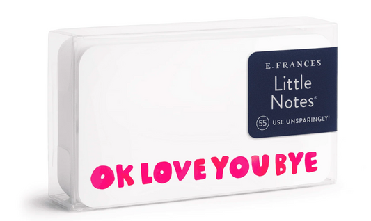okloveyoubye little notes