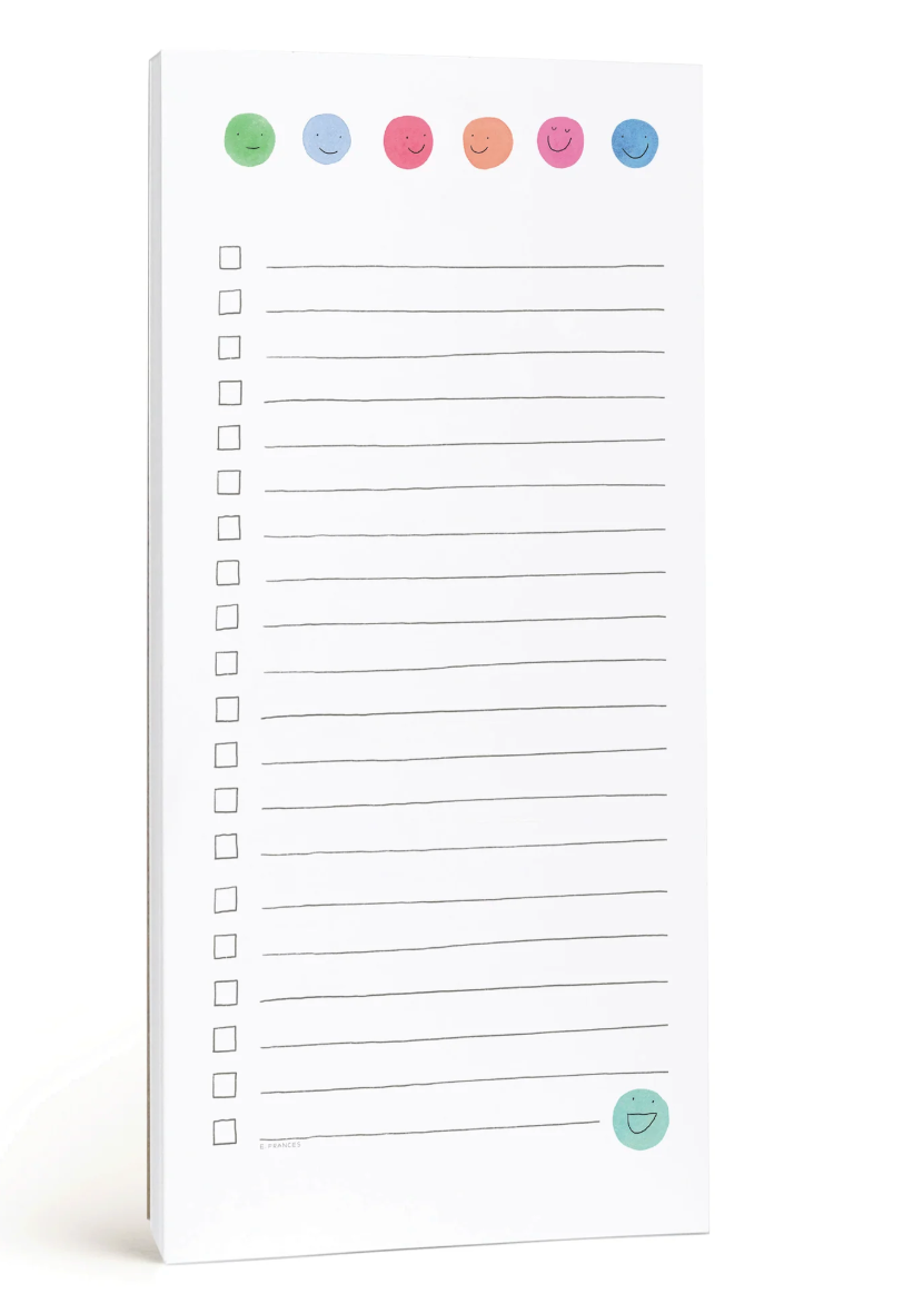 Happy Dots Market Notepad