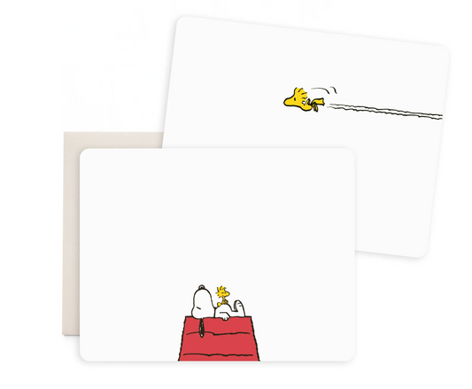 Snoopy Dog House Flat Notes